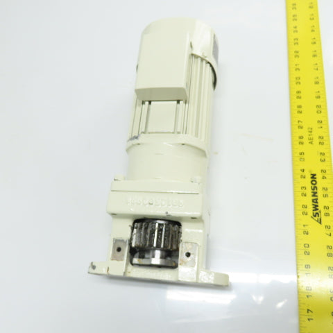Cyclo Drive CNVM02-5085-B-35 0.2KW Induction Gearmotor 35:1 Ratio 3Ph 200/220V