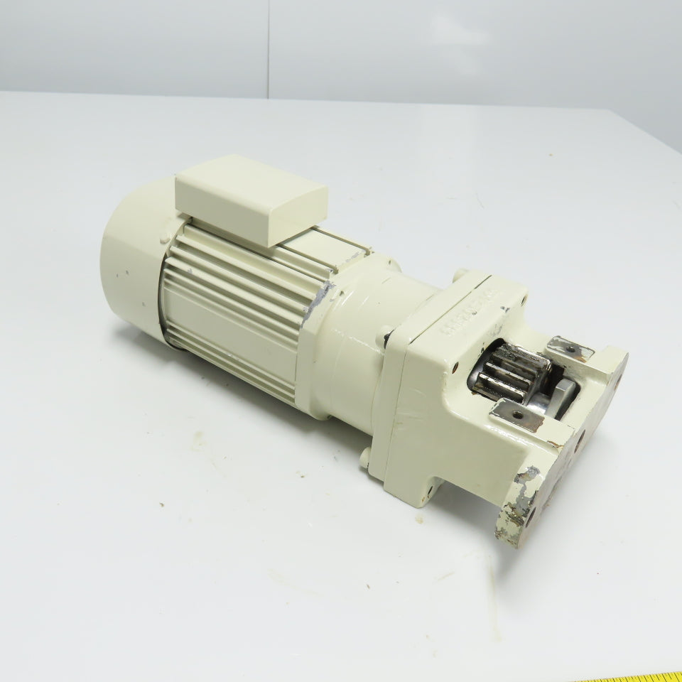 Cyclo Drive CNVM02-5085-B-35 0.2KW Induction Gearmotor 35:1 Ratio 3Ph 200/220V