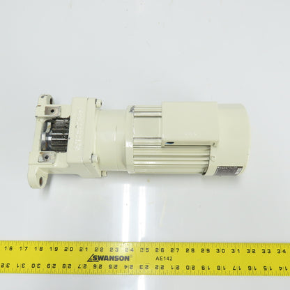 Cyclo Drive CNVM02-5085-B-35 0.2KW Induction Gearmotor 35:1 Ratio 3Ph 200/220V