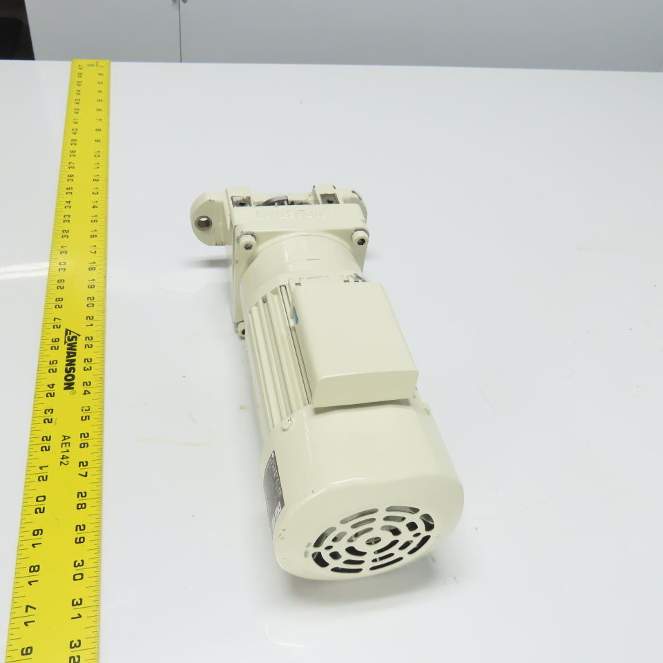 Cyclo Drive CNVM02-5085-B-35 0.2KW Induction Gearmotor 35:1 Ratio 3Ph 200/220V