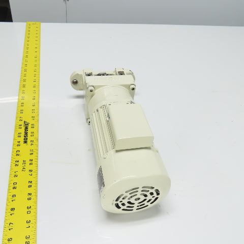 Cyclo Drive CNVM02-5085-B-35 0.2KW Induction Gearmotor 35:1 Ratio 3Ph 200/220V