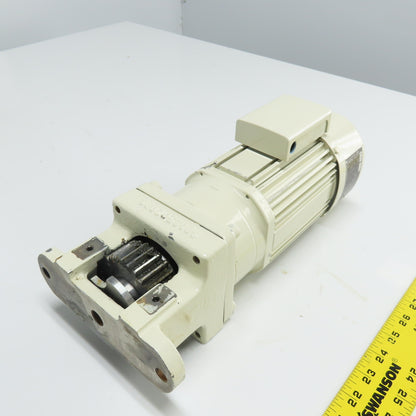 Cyclo Drive CNVM02-5085-B-35 0.2KW Induction Gearmotor 35:1 Ratio 3Ph 200/220V