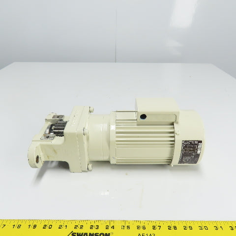 Cyclo Drive CNVM02-5085-B-35 0.2KW Induction Gearmotor 35:1 Ratio 3Ph 200/220V