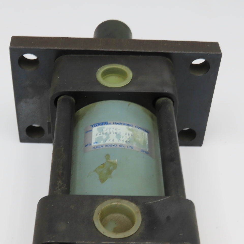 Yuken CJT70-FA80B30B-ABD 80mm Bore 30mm Stroke Double Acting Hydraulic Cylinder