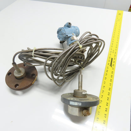 Rosemount CD2A22A1AS2B4I5M5 Pressure Transmitter 10.5-55VDC 285PSI Max 4-20mA