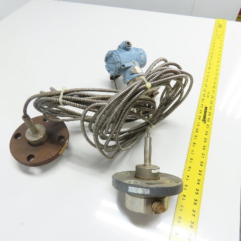 Rosemount CD2A22A1AS2B4I5M5 Pressure Transmitter 10.5-55VDC 285PSI Max 4-20mA