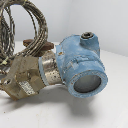 Rosemount CD2A22A1AS2B4I5M5 Pressure Transmitter 10.5-55VDC 285PSI Max 4-20mA