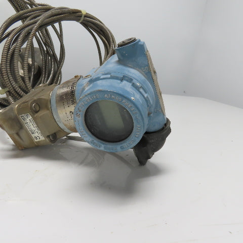 Rosemount CD2A22A1AS2B4I5M5 Pressure Transmitter 10.5-55VDC 285PSI Max 4-20mA