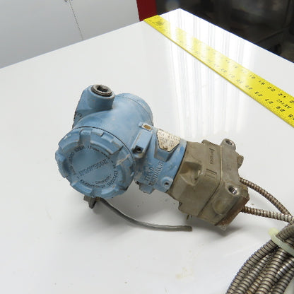 Rosemount CD2A22A1AS2B4I5M5 Pressure Transmitter 10.5-55VDC 285PSI Max 4-20mA