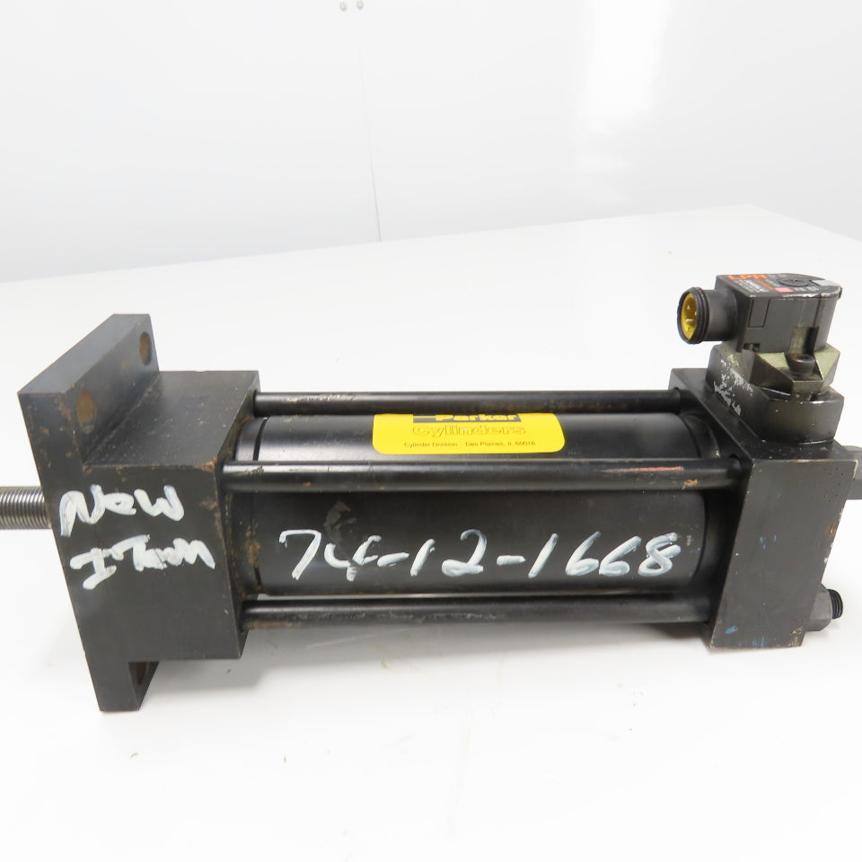 Parker Fluidpower 02.50 CJ2H LTS14C 6.000 Double Act. Hydraulic Cylinder 3000PSI