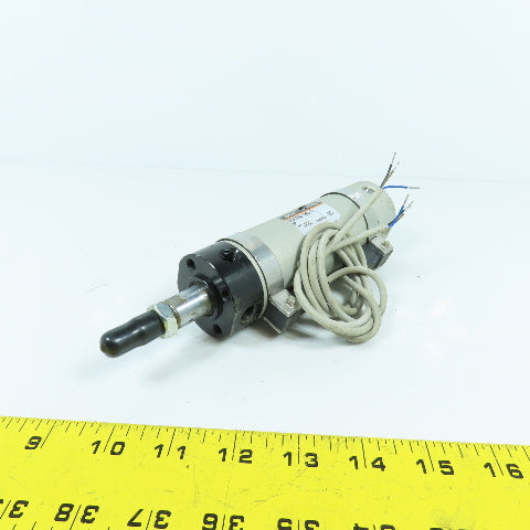 SMC NCDGTN40-0300-G5P Double Acting Round Air Cylinder 3" Stroke 1-1/2" Bore