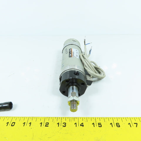SMC NCDGTN40-0300-G5P Double Acting Round Air Cylinder 3" Stroke 1-1/2" Bore