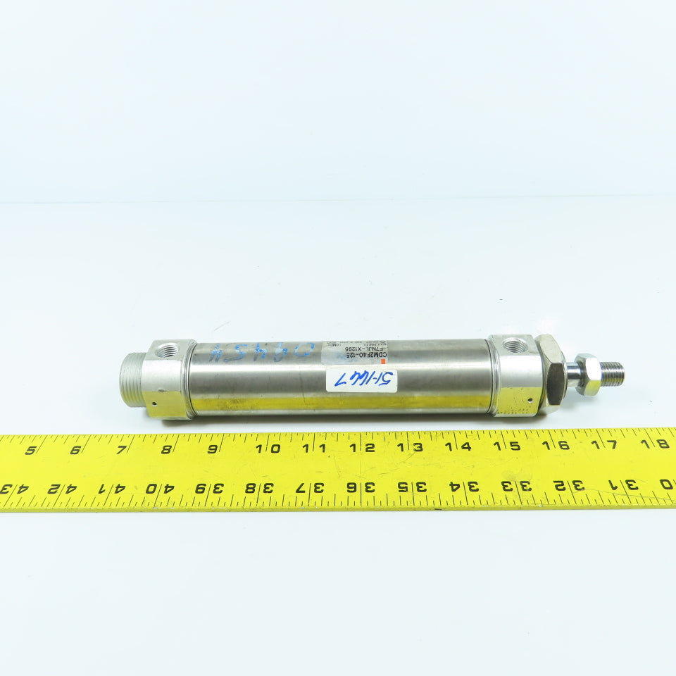 SMC CDM2F40-125-F7NJL-X1295 Double Acting Air Cylinder 40mm Bore 125mm Stroke