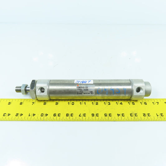 SMC CDM2F40-125-F7NJL-X1295 Double Acting Air Cylinder 40mm Bore 125mm Stroke