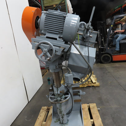 Hammond 50-84 15HP 12" Single Head Polisher Buffing Jack 3Ph 230/460V
