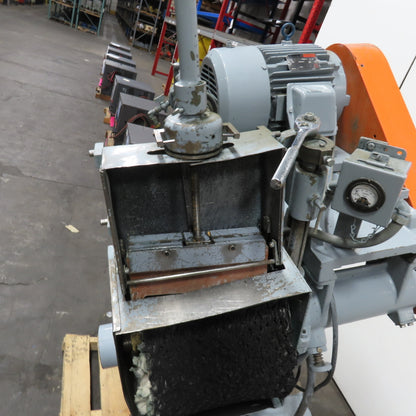 Hammond 50-84 15HP 12" Single Head Polisher Buffing Jack 3Ph 230/460V