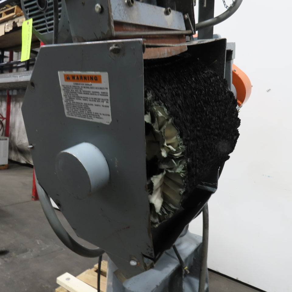 Hammond 50-84 15HP 12" Single Head Polisher Buffing Jack 3Ph 230/460V