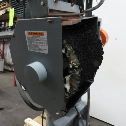 Hammond 50-84 15HP 12" Single Head Polisher Buffing Jack 3Ph 230/460V