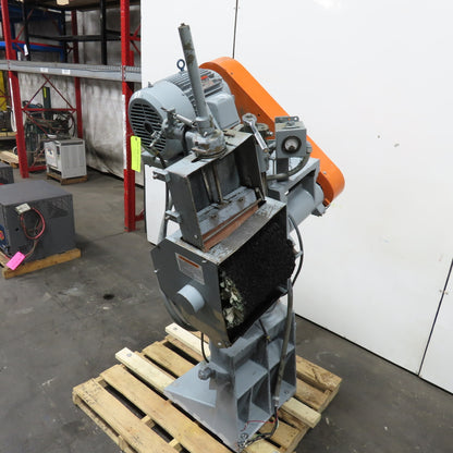 Hammond 50-84 15HP 12" Single Head Polisher Buffing Jack 3Ph 230/460V