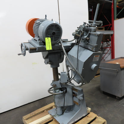 Hammond 50-84 15HP 12" Single Head Polisher Buffing Jack 3Ph 230/460V