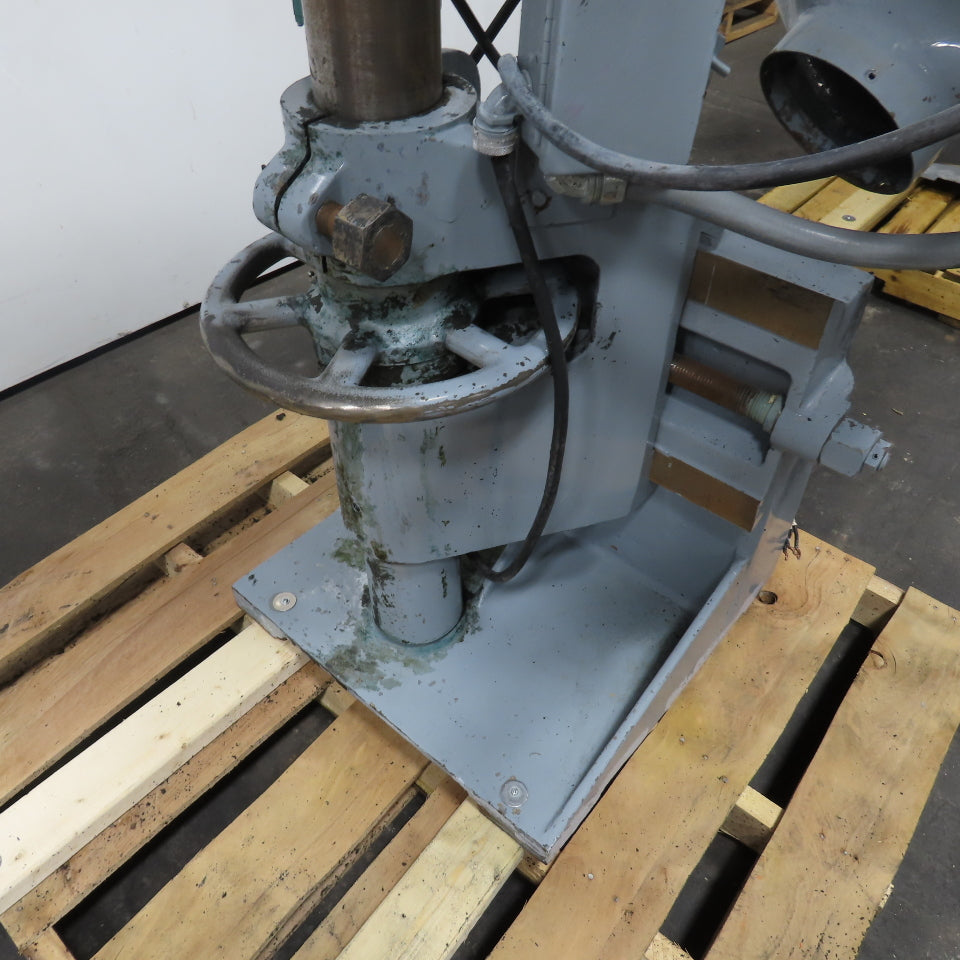 Hammond 50-84 15HP 12" Single Head Polisher Buffing Jack 3Ph 230/460V