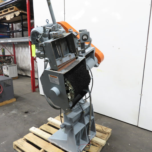 Hammond 50-84 15HP 12" Single Head Polisher Buffing Jack 3Ph 230/460V