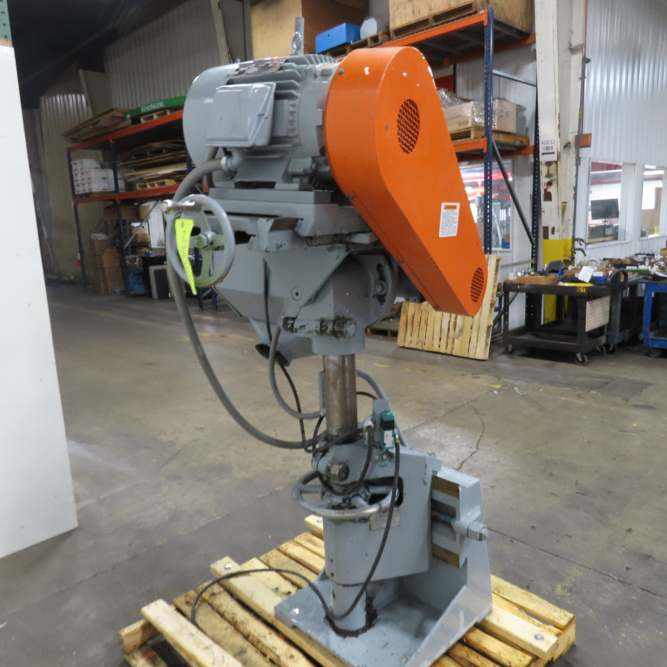 Hammond 50-84 15HP 12" Single Head Polisher Buffing Jack 3Ph 230/460V