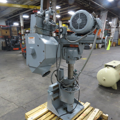 Hammond 50-84 15HP 12" Single Head Polisher Buffing Jack 3Ph 230/460V