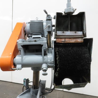 Hammond 50-84 15HP 12" Single Head Polisher Buffing Jack 3Ph 230/460V