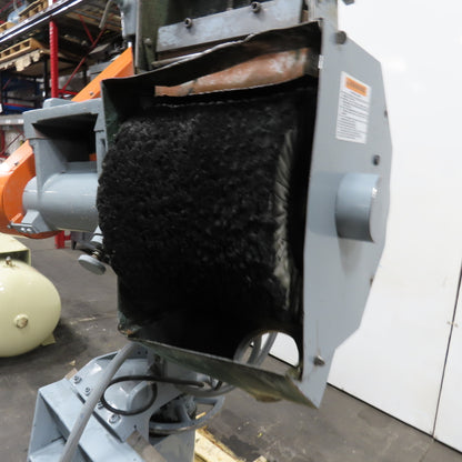 Hammond 50-84 15HP 12" Single Head Polisher Buffing Jack 3Ph 230/460V