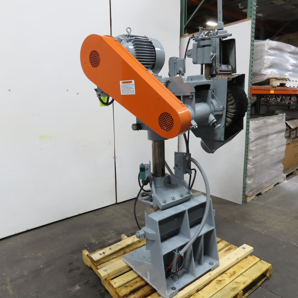 Hammond 50-84 15HP 12" Single Head Polisher Buffing Jack 3Ph 230/460V