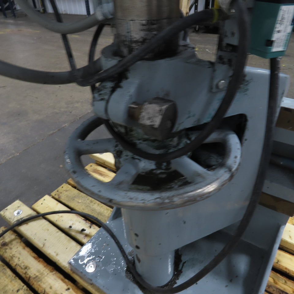 Hammond 50-84 15HP 12" Single Head Polisher Buffing Jack 3Ph 230/460V