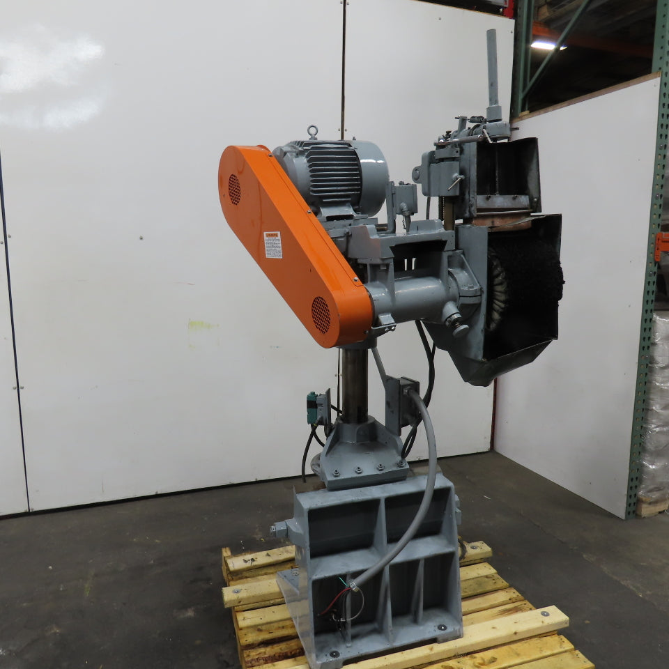 Hammond 50-84 15HP 12" Single Head Polisher Buffing Jack 3Ph 230/460V
