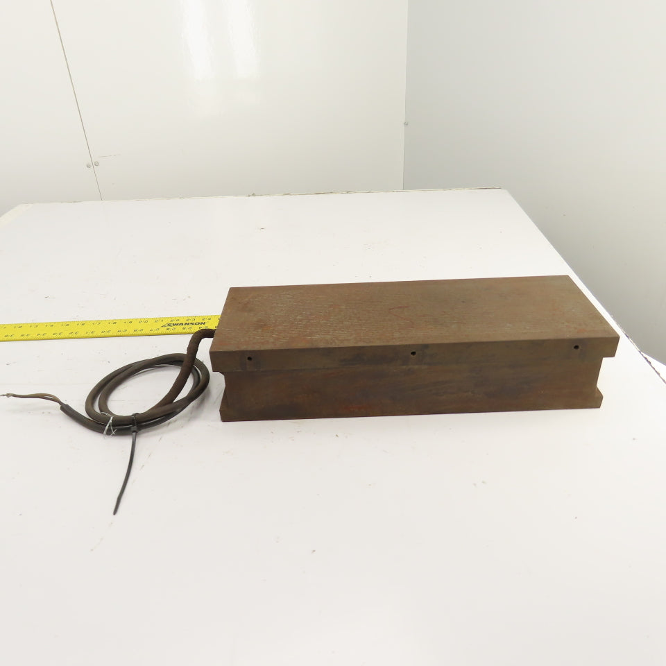 Magna-Lock HR-618C 18" x 6" Electromagnetic Chuck 78 Watts 110V DC Tested