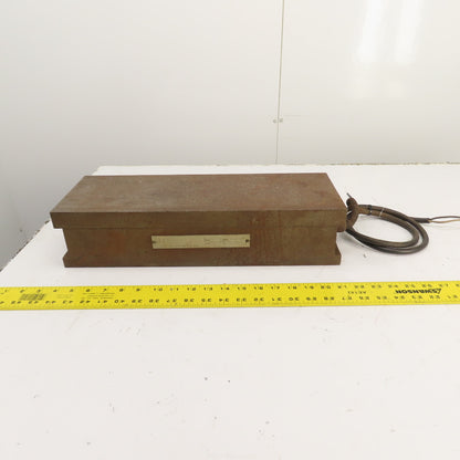Magna-Lock HR-618C 18" x 6" Electromagnetic Chuck 78 Watts 110V DC Tested