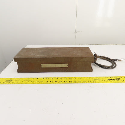 Magna-Lock HR-618C 18" x 6" Electromagnetic Chuck 78 Watts 110V DC Tested