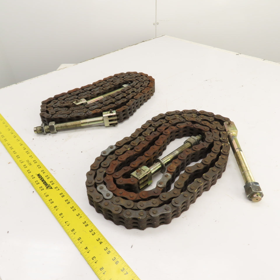 Yale NTA030SBEM48TV13 Narrow Aisle Turret Forklift Mast Leaf Chain Set Of 2