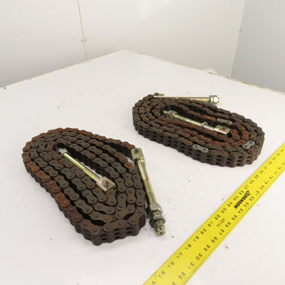 Yale NTA030SBEM48TV13 Narrow Aisle Turret Forklift Mast Leaf Chain Set Of 2