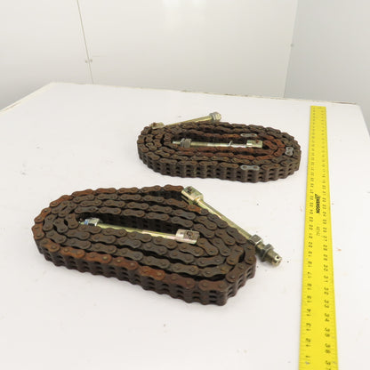 Yale NTA030SBEM48TV13 Narrow Aisle Turret Forklift Mast Leaf Chain Set Of 2