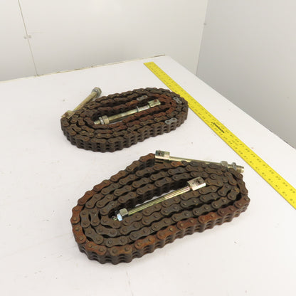 Yale NTA030SBEM48TV13 Narrow Aisle Turret Forklift Mast Leaf Chain Set Of 2