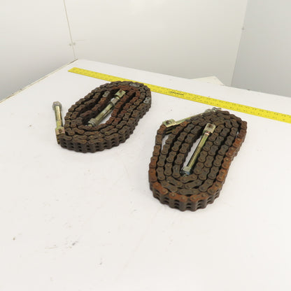 Yale NTA030SBEM48TV13 Narrow Aisle Turret Forklift Mast Leaf Chain Set Of 2