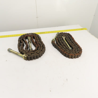 Yale NTA030SBEM48TV13 Narrow Aisle Turret Forklift Mast Leaf Chain Set Of 2