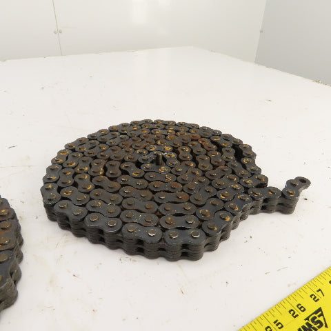 Yale NTA030SBEM48TV13 Narrow Aisle Turret Forklift Mast Leaf Chain Set Of 2
