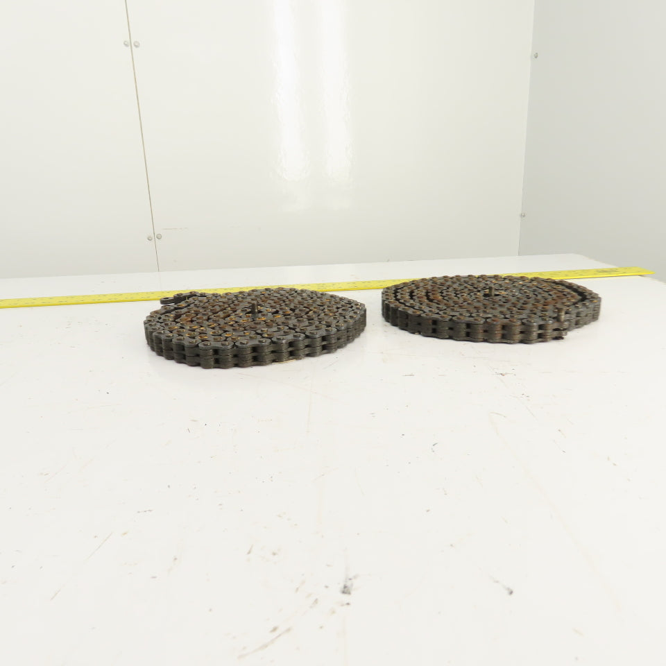 Yale NTA030SBEM48TV13 Narrow Aisle Turret Forklift Mast Leaf Chain Set Of 2