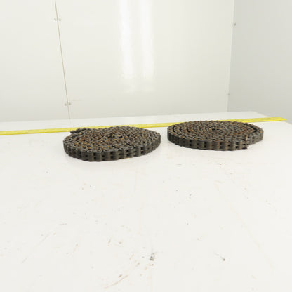 Yale NTA030SBEM48TV13 Narrow Aisle Turret Forklift Mast Leaf Chain Set Of 2