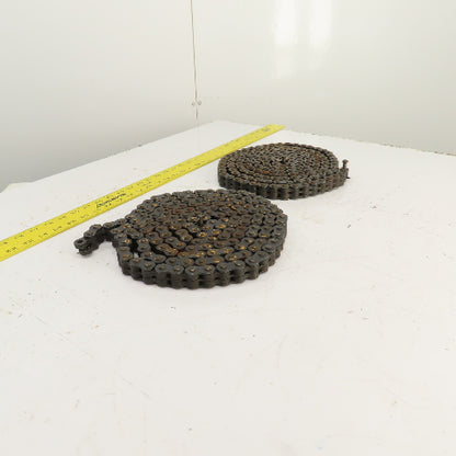 Yale NTA030SBEM48TV13 Narrow Aisle Turret Forklift Mast Leaf Chain Set Of 2