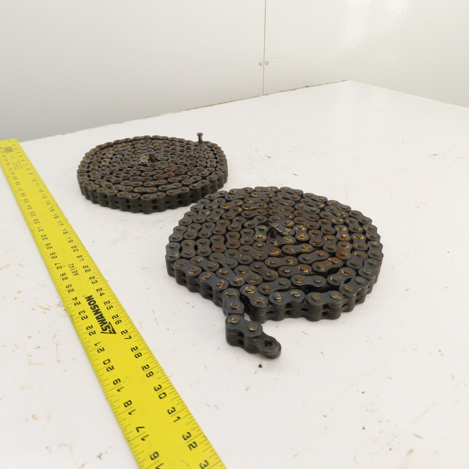 Yale NTA030SBEM48TV13 Narrow Aisle Turret Forklift Mast Leaf Chain Set Of 2