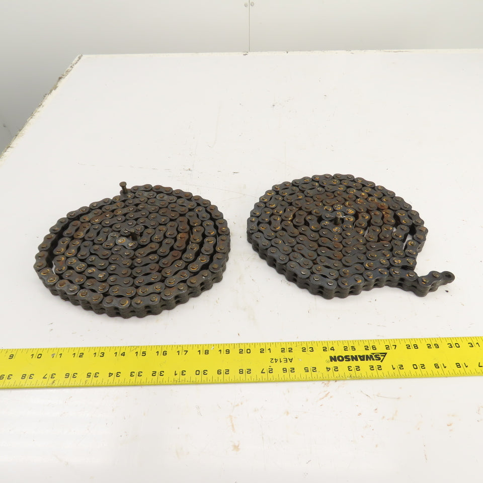 Yale NTA030SBEM48TV13 Narrow Aisle Turret Forklift Mast Leaf Chain Set Of 2