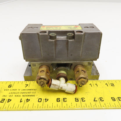 Norgren SXP9674-180-00 5/3 Closed Center Detent Directional Valve Air Piloted