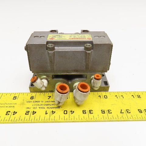 Norgren SXP9674-180-00 5/3 Closed Center Detent Directional Valve Air Piloted